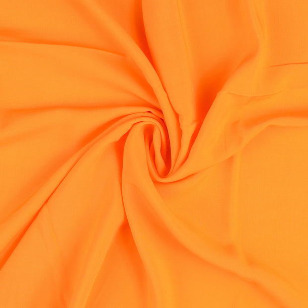 Viscose Poplin fabrik orange 