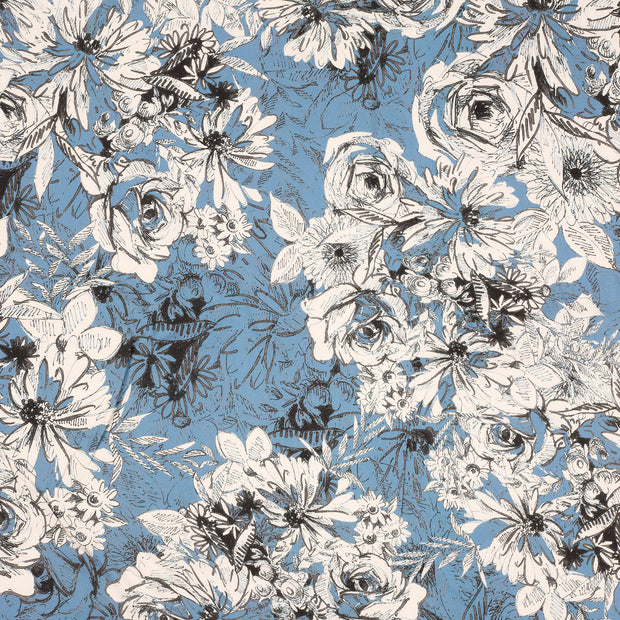 Twill fabric Indigo 