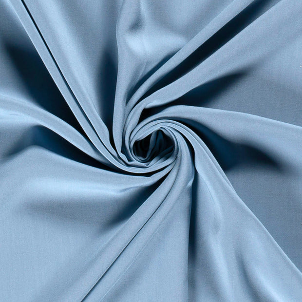 Bamboo Poplin fabric Unicolour Indigo