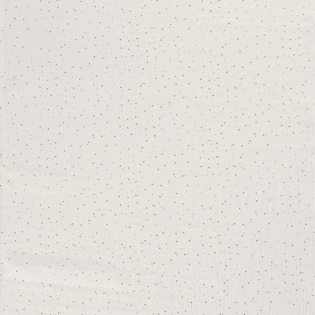 Muslin fabric Off White matte 