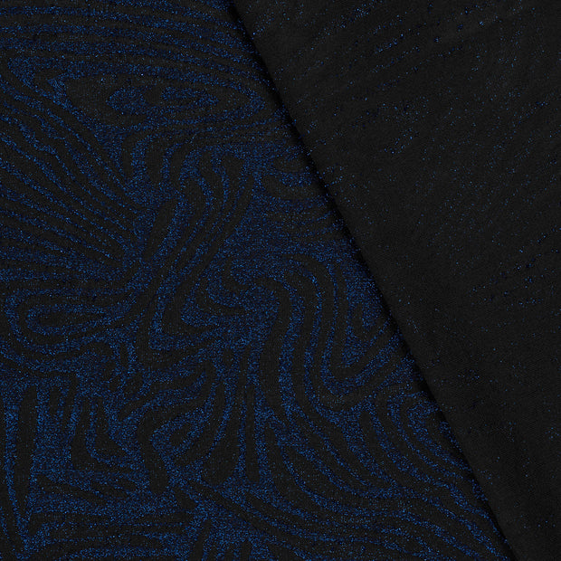 Jacquard fabrik Abstrakt Lurex 