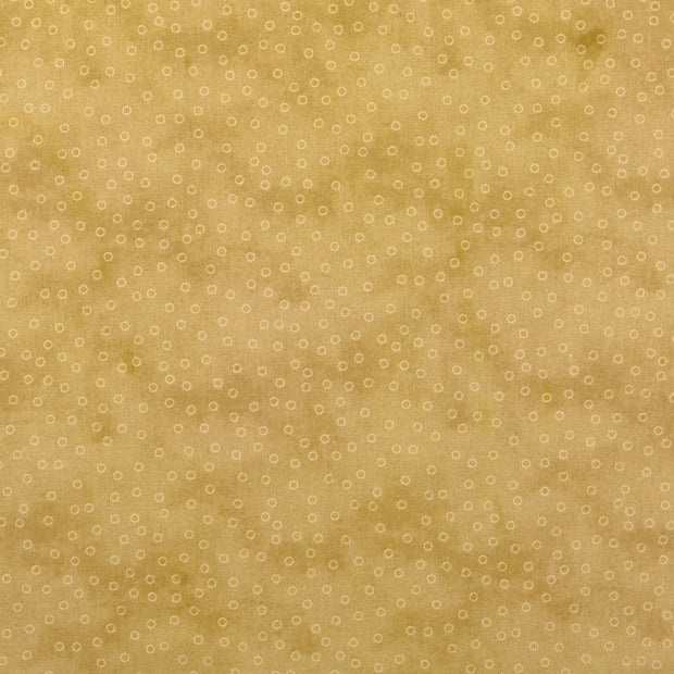 Popeline de coton tissu motifs géométriques Beige