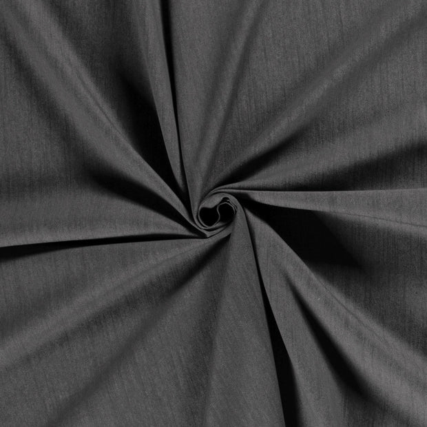 Denim Stretch tissu Gris foncé slub 
