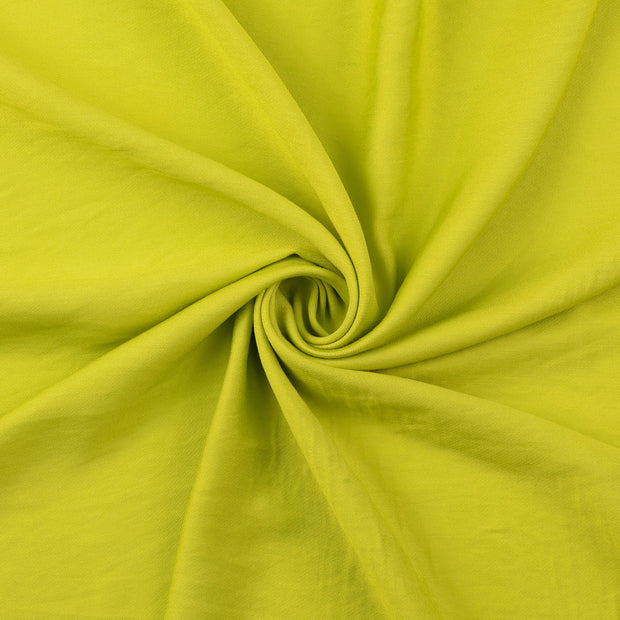 Viscose Nylon Twill fabrik Lime Grün 