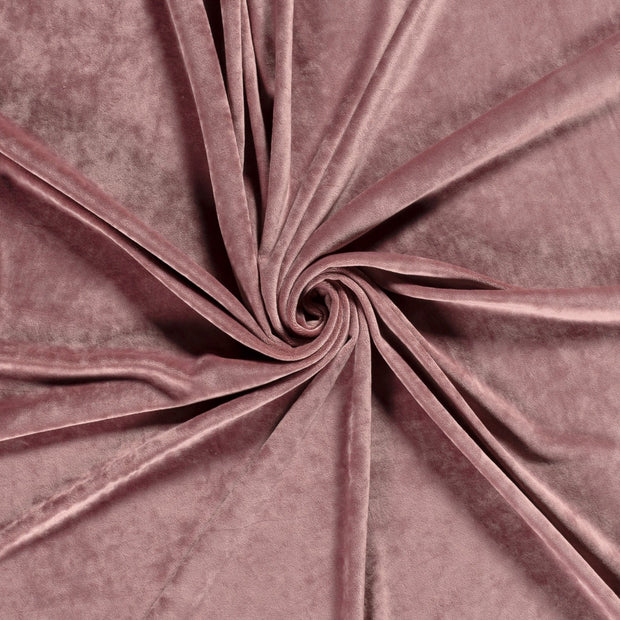 Velvet fabric Old Pink 