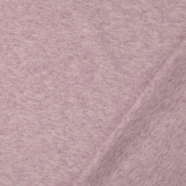 Heavy Knit tissu Lilas brossé 