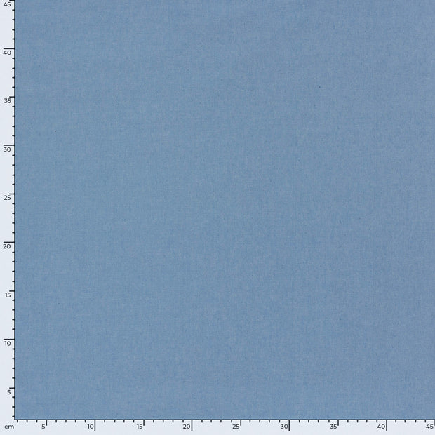 Denim fabric Unicolour Baby Blue