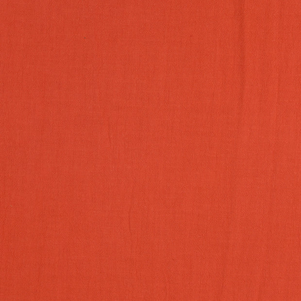 Popeline de Coton tissu orange