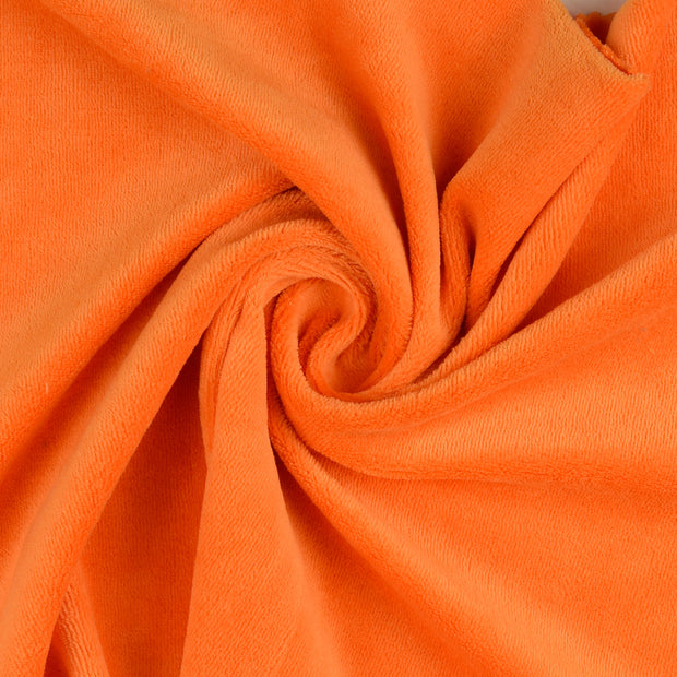 Velours fabrik orange 