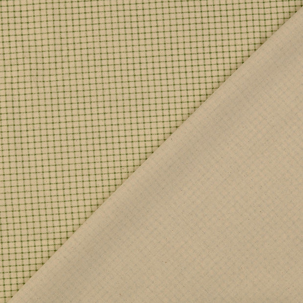 Cretonne tissu Carreaux 