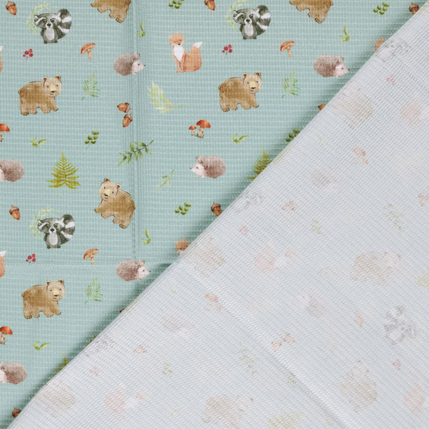 Waffle piqué fabric  