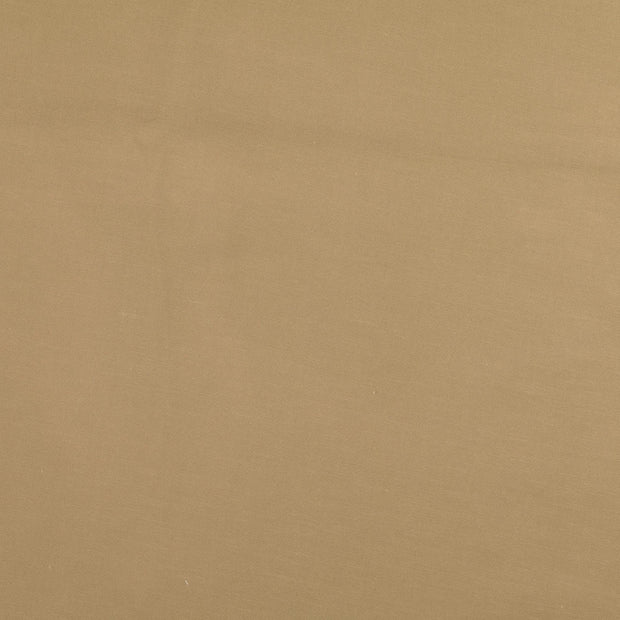 Baumwolle Satin fabrik Uni Beige