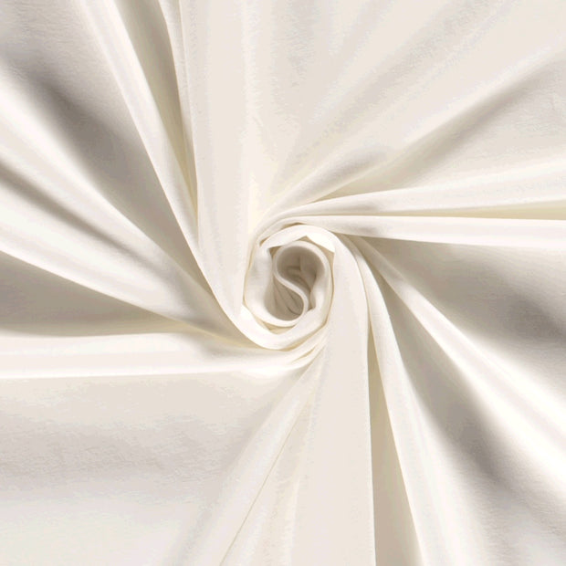 Jersey fabric Unicolour Off White