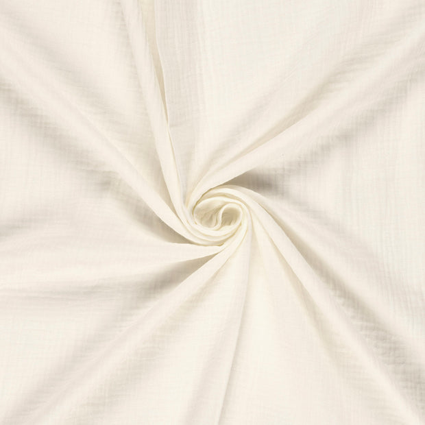 Muslin GOTS organic fabric Off White 
