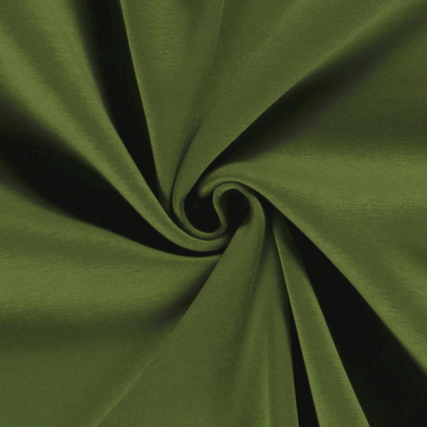 Jogging fabric Unicolour Forest Green