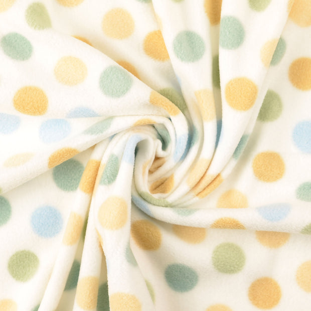 Polaire tissu multicolore 