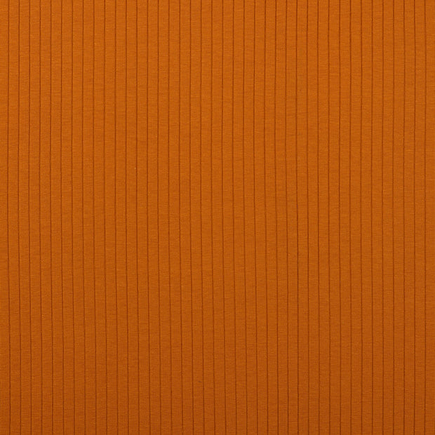 Rib Jersey fabrik Uni Karamell