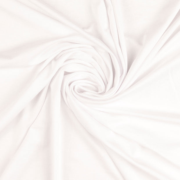 Viscose Jersey fabrik Optisches Weiß 