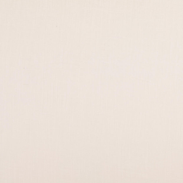 Viscose Lin Chaine et Trame tissu Unicolore Blanc optique