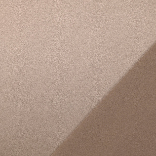 Satin Velvet fabrik Beige gefärbt 