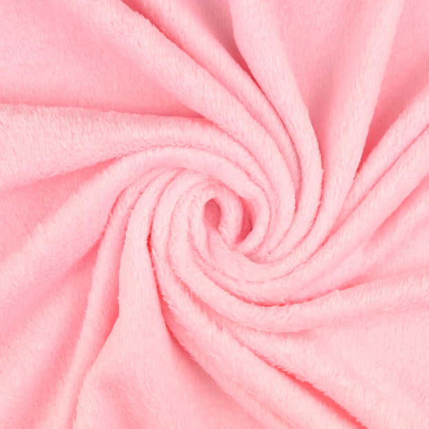 Wellness Fleece fabrik Helles Pink 