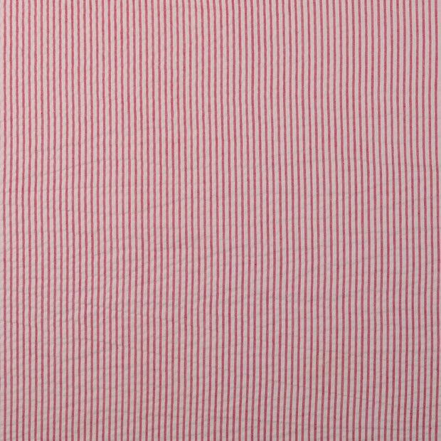  fabric Stripes Fuchsia