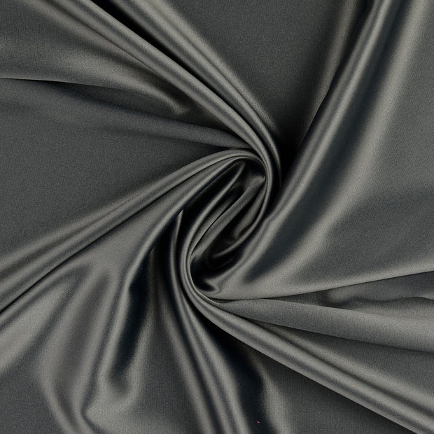 Satin fabrik grau 