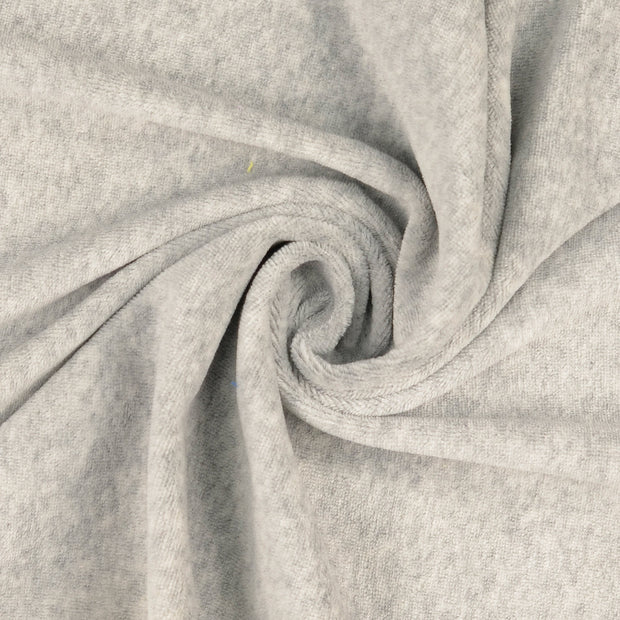 Nicky velours tissu Gris clair 