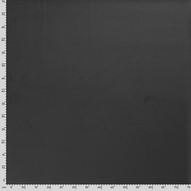 Artificial Leather fabric Unicolour Dark Grey