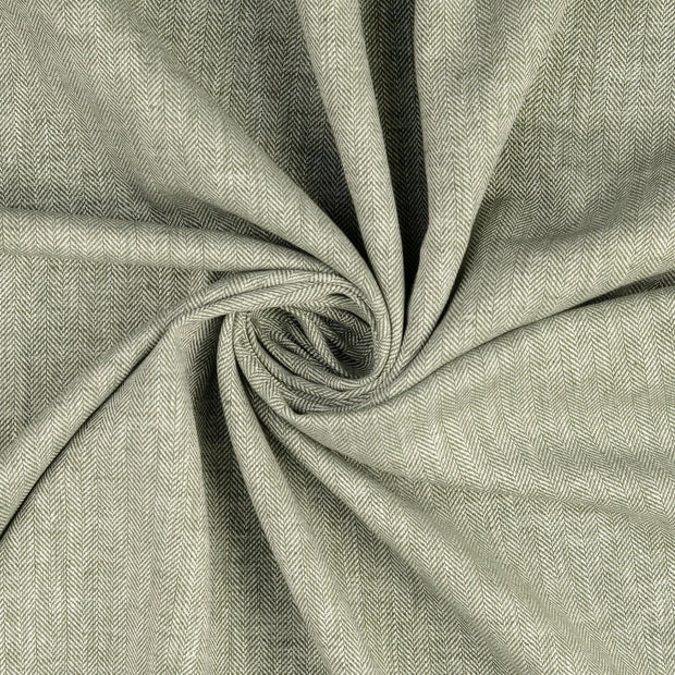Chambré fabrik Khaki-Grün 