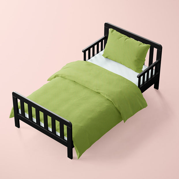 Cretonne tissu Unicolore Vert Citron