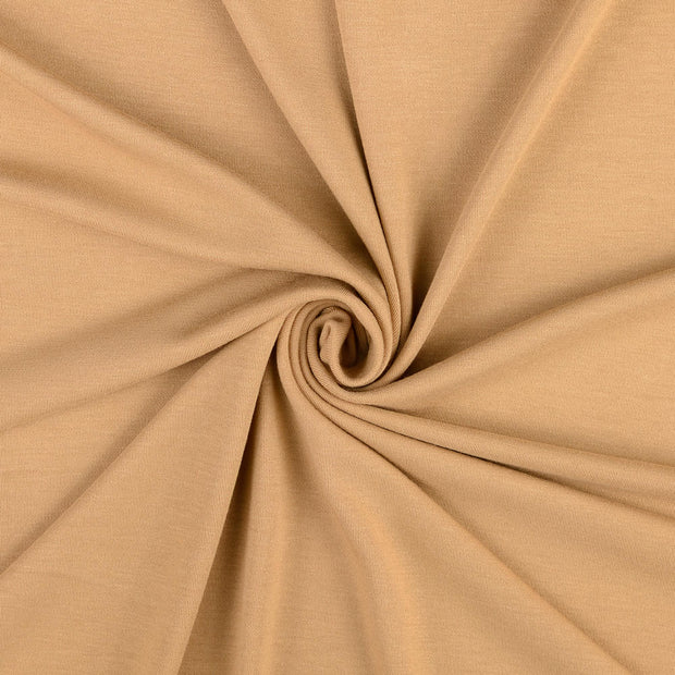 viscose jersey fabric beige 