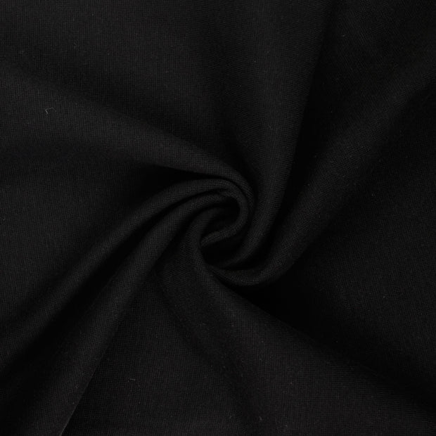 Heavy Knit fabrik schwarz 
