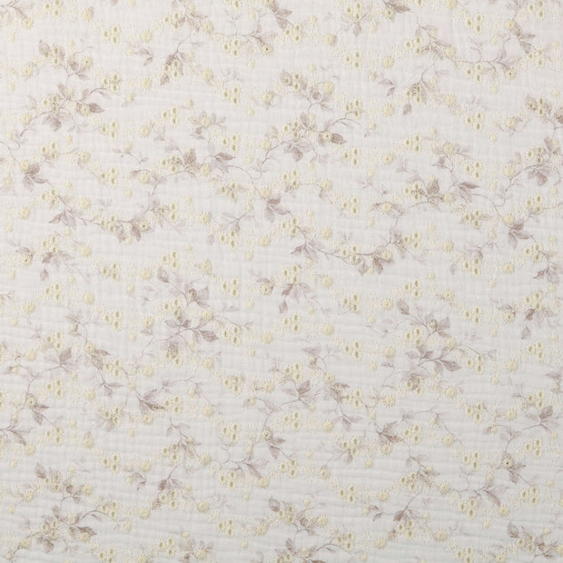 Cotton Poplin fabric Flowers 