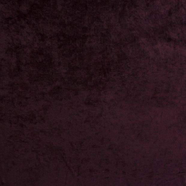 Velours tissu Bordeaux 