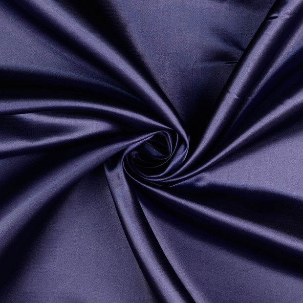 Satin fabrik marine 