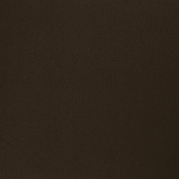 Gabardine tissu Unicolore Marron Foncé