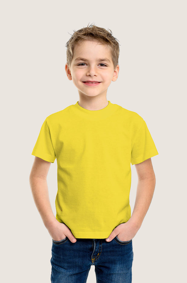 Jersey de Bambou tissu Unicolore Jaune