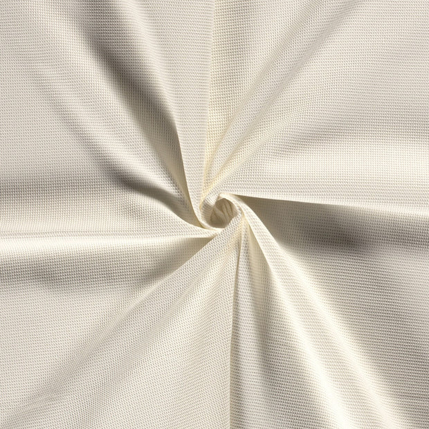 Waffle piqué fabric Off White 