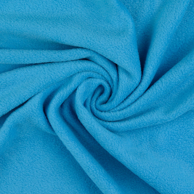 Polar Fleece fabrik Aqua gebürstet 