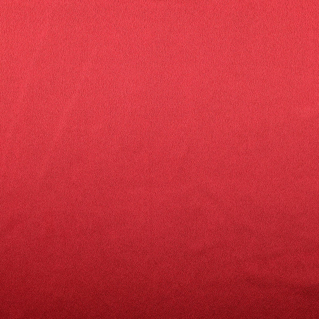 Satin Velvet fabric Unicolour Red