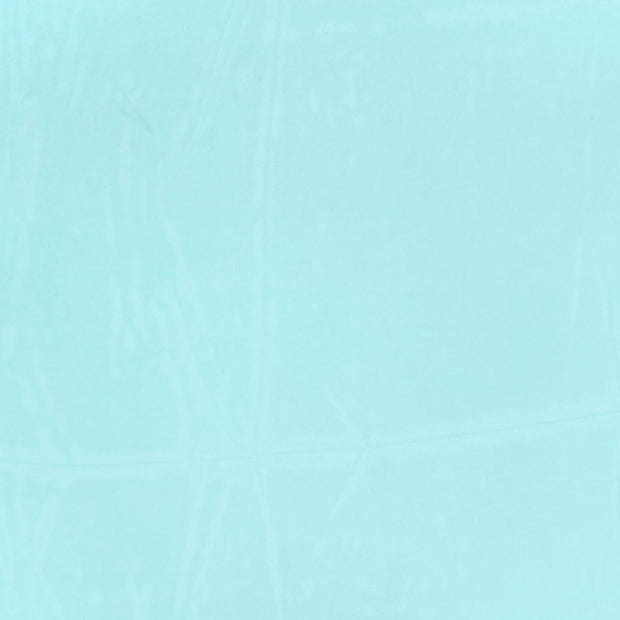 chiffon tissu Unicolore Turquoise