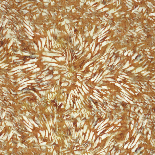 Chiffon fabrik Orange halb transparent 