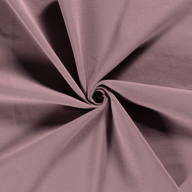 Knitted Waffle fabric Mauve 