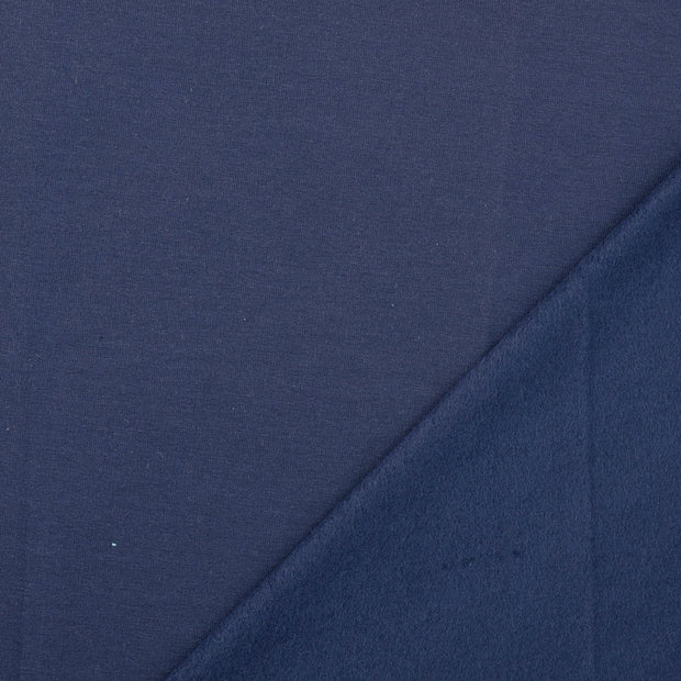 French Terry fabrik Uni gebürstet 
