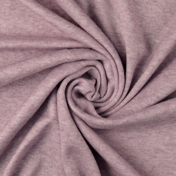 Heavy Knit tissu Lilas doux 