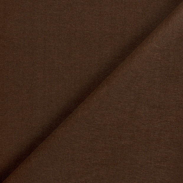 Feutrine 3mm tissu Marron 