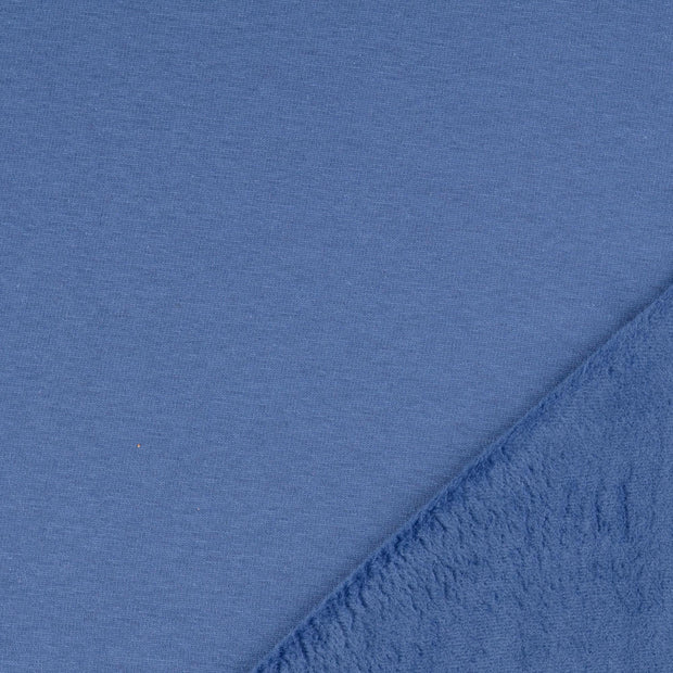 Polaire des Alpes tissu Unicolore brossé 
