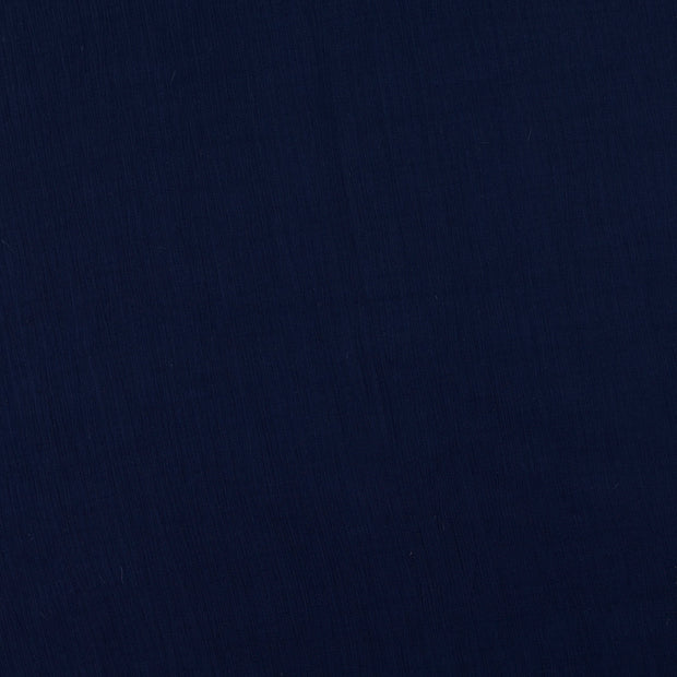 Viscose Poplin fabrik Uni marine