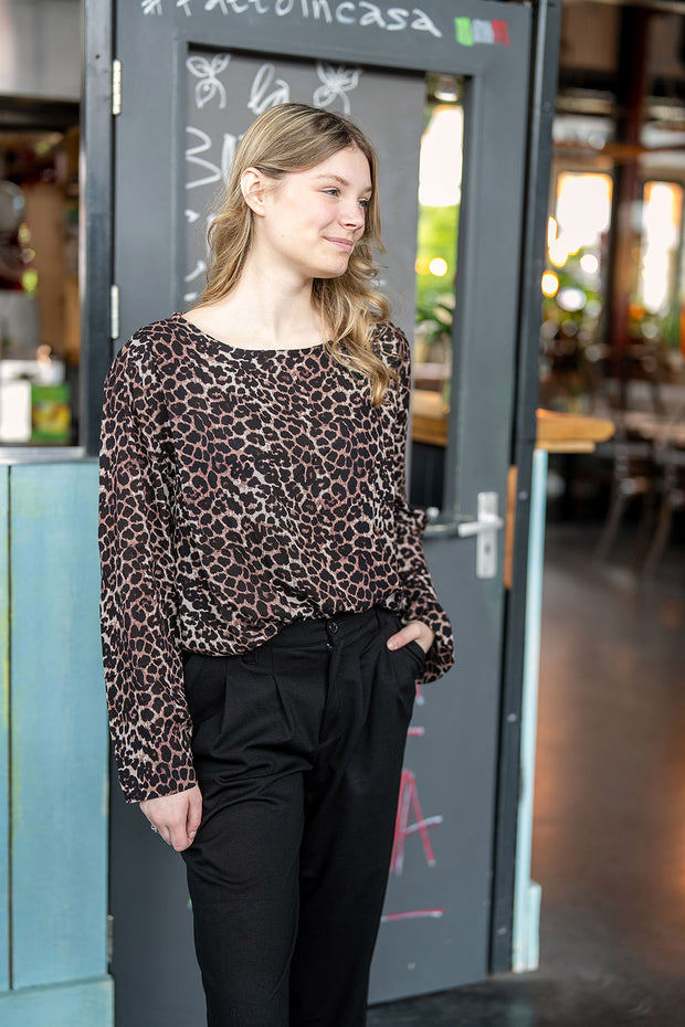 Crepe fabric Panther 